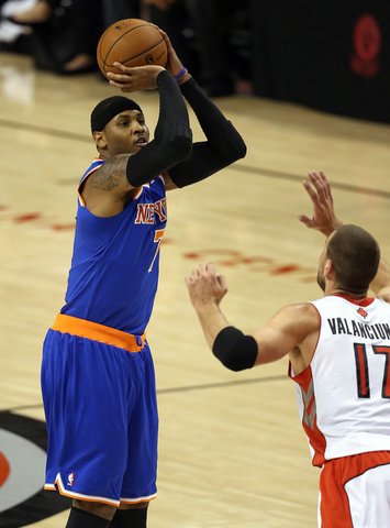 NBA ikisezoninės rungtynės: „Raptors“ – „Knicks“