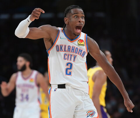 NBA: „Lakers“ – „Thunder“