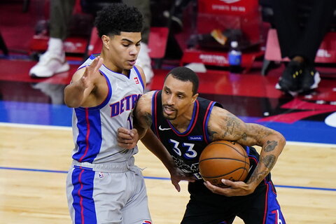 NBA: „76ers“ – „Pistons“