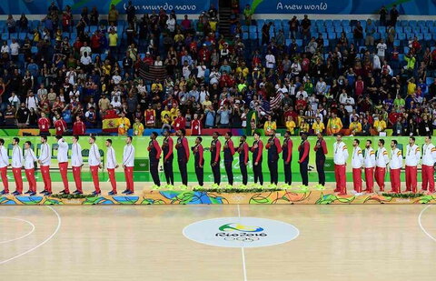 Olimpiados medalių teikimas