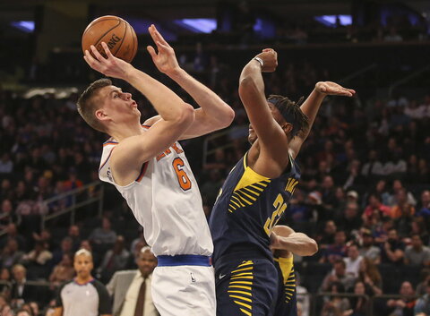 NBA: „Knicks“ – „Pacers“
