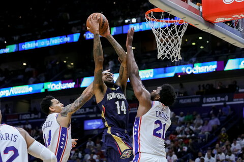 NBA: „Pelicans“ – „76ers“