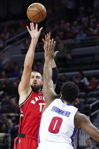 NBA: „Raptors“ – „Pistons“