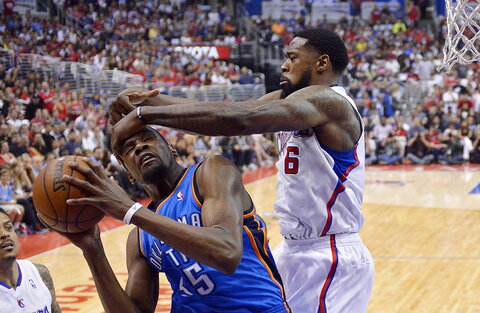 NBA atkrintamosios varžybos: „Clippers“ – „Thunder“