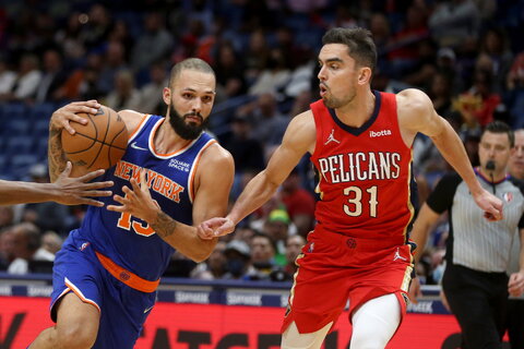 NBA: „Pelicans“ – „Knicks“