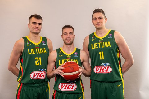 Lietuvos rinktinės fotosesija