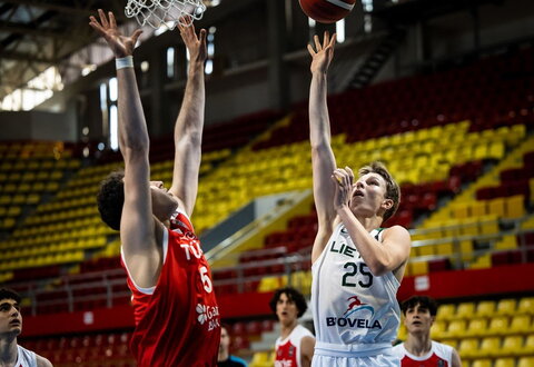 U16 ketvirtfinalis: Lietuva – Turkija