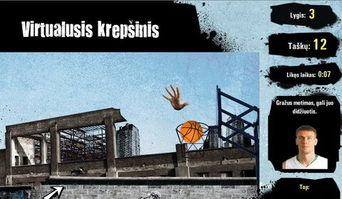 Virtualus Lietuvos rinktinės žaidimas