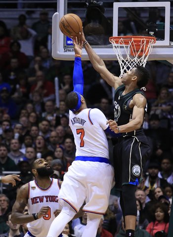 NBA: „Knicks“ – „Bucks“