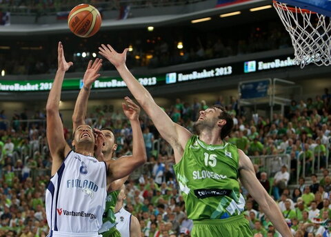 Eurobasket: Slovėnija - Suomija