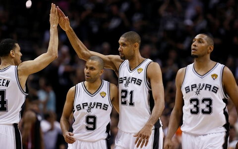 NBA superfinalas: „Spurs“ – „Heat“ (V)