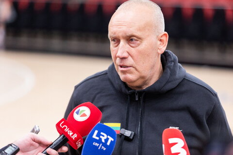 Lietuvos rinktinės treniruotė