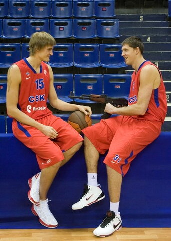 CSKA, A.Kirilenko ir "kalašnikovai"