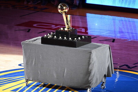 NBA čempionų žiedų įteikimo ceremonija