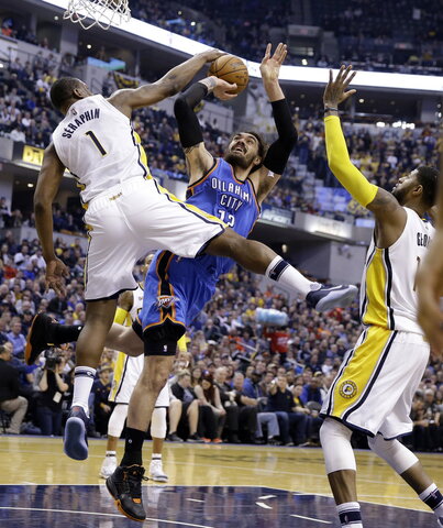 NBA: „Thunder“ – „Pacers“