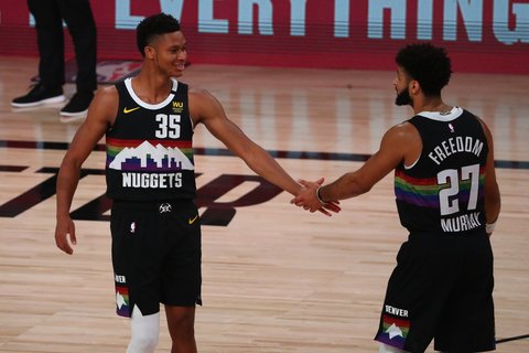 NBA atkrintamosios: „Lakers“ – „Nuggets“