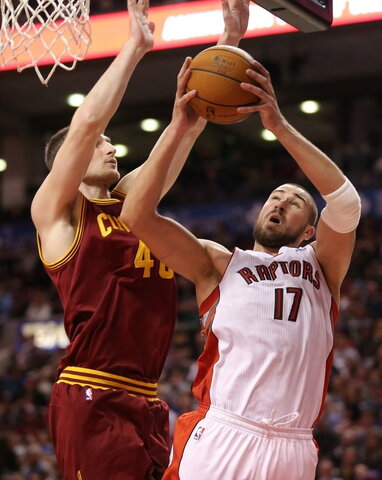 „Raptors“ – „Cavaliers“ nuotraukos
