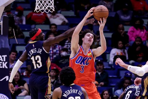 NBA: „Pelicans“ – „Thunder“