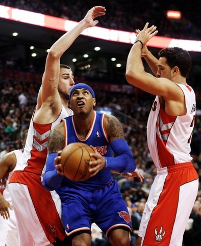 NBA: "Raptors" - "Knicks"