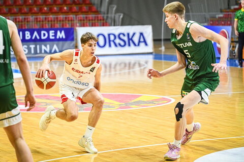 U16 pusfinalis: Lietuva – Ispanija