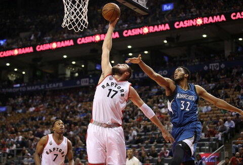 NBA: „Raptors“ – „Timberwolves“