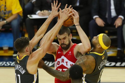 NBA finalas: „Warriors“ – „Raptors“
