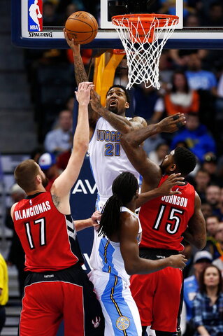 NBA: „Nuggets“ – „Raptors“