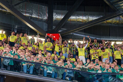 Fenerbahče gerbėjai Kaune