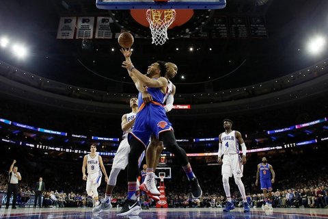 NBA: „Knicks“ – „76ers“