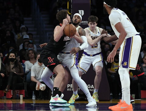 NBA: „Lakers“ – „Rockets“