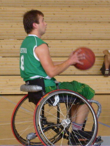 Neįgaliųjų čempionatas: Lietuva - Austrija
