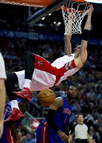 NBA: „Raptors“ – „Pistons“