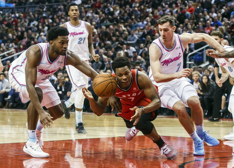 NBA: „Raptors“ – „Heat“