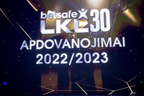 LKL apdovanojimų ceremonija
