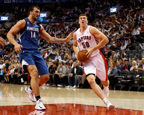 NBA ikisezoninės rungtynės: „Raptors“ – „Timberwolves“