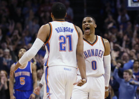 NBA: „Thunder“ – „Knicks“