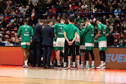 Eurolyga: „EA7 Emporio Armani“ – „Žalgiris“