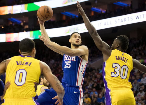 NBA: „Lakers“ – „76ers“