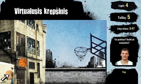 Virtualus Lietuvos rinktinės žaidimas