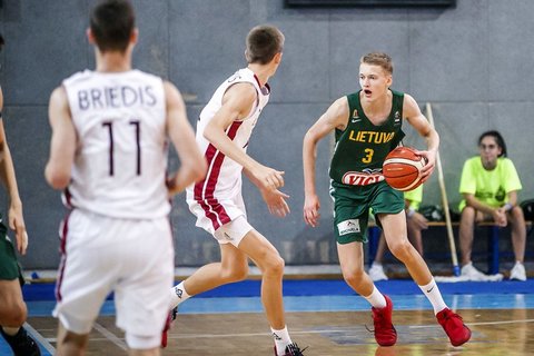 U-16 čempionatas: Latvija – Lietuva