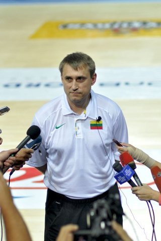 Rinktinės treniruotė prieš mačą su slovėnais