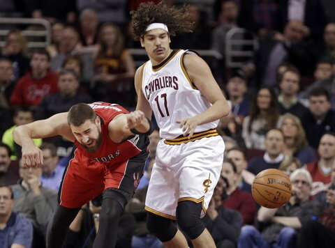 Valančiūnas ir Varejao