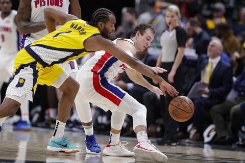 NBA: „Pacers“ – „Pistons“