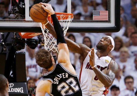 NBA superfinalas: „Heat“ – „Spurs“ (II)