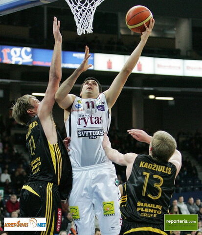 LKF finalo ketvertas: "Lietuvos rytas" - "Šiauliai"