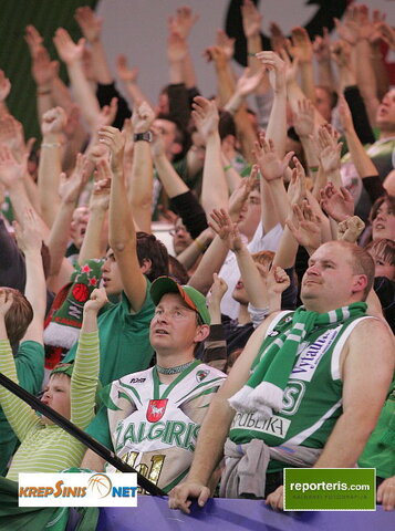 Žalgiris - Lietuvos rytas (5 LKL finalo rungtynės)