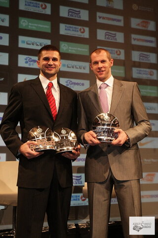 Linas Kleiza, Ramūnas Šiškauskas