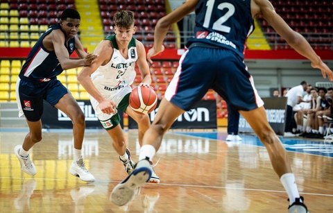 U16: Lietuva – Prancūzija