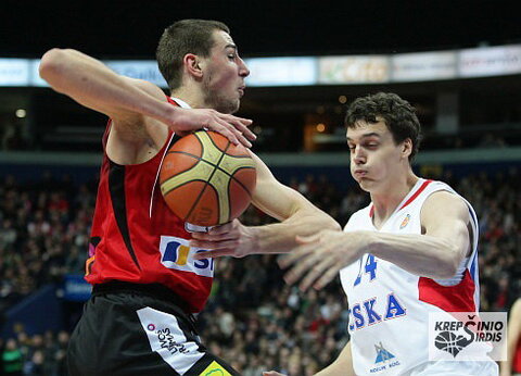 Jonas Valančiūnas prieš Alexander Kaun