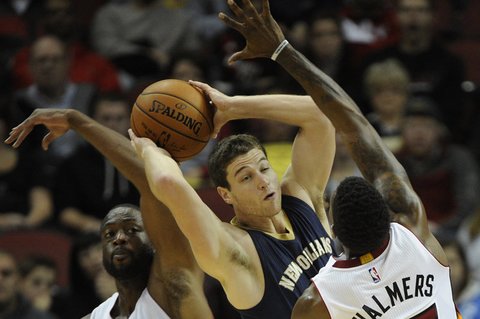 NBA ikisezoninės rungtynės: „Heat“ – „Pelicans“